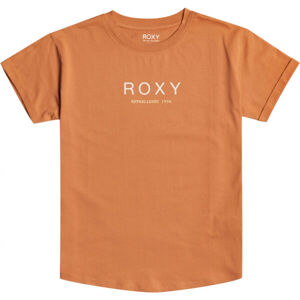 Roxy EPIC AFTERNOON WORD Dámske tričko, oranžová, veľkosť XS