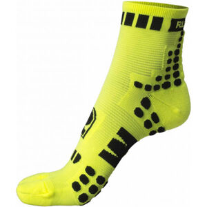 Runto RT-DOTS Športové ponožky, žltá, veľkosť 35-39
