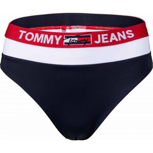 Tommy Hilfiger CHEEKY HIGH WAIST Dámske elastické nohavičky, tmavo modrá, veľkosť S