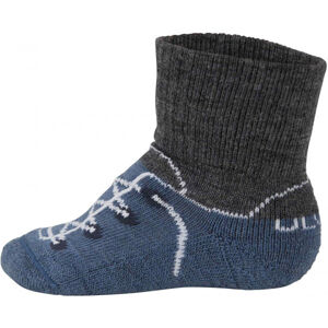 Ulvang SPESIAL KIDS ANTI SLIP Detské  ponožky, modrá, veľkosť 19-21