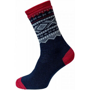 Ulvang MARIUS Dámske vlnené ponožky, tmavo modrá, veľkosť 43-45