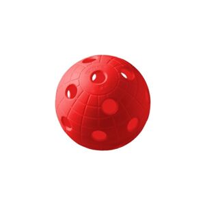 Unihoc BALL CRATER RED Florbalová loptička, červená, veľkosť os