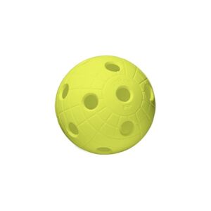 Unihoc BALL CRATER NEON YELLOW Florbalová loptička, žltá, veľkosť os