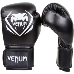 Venum CONTENDER BOXING GLOVES Boxérske rukavice, čierna, veľkosť 14 OZ